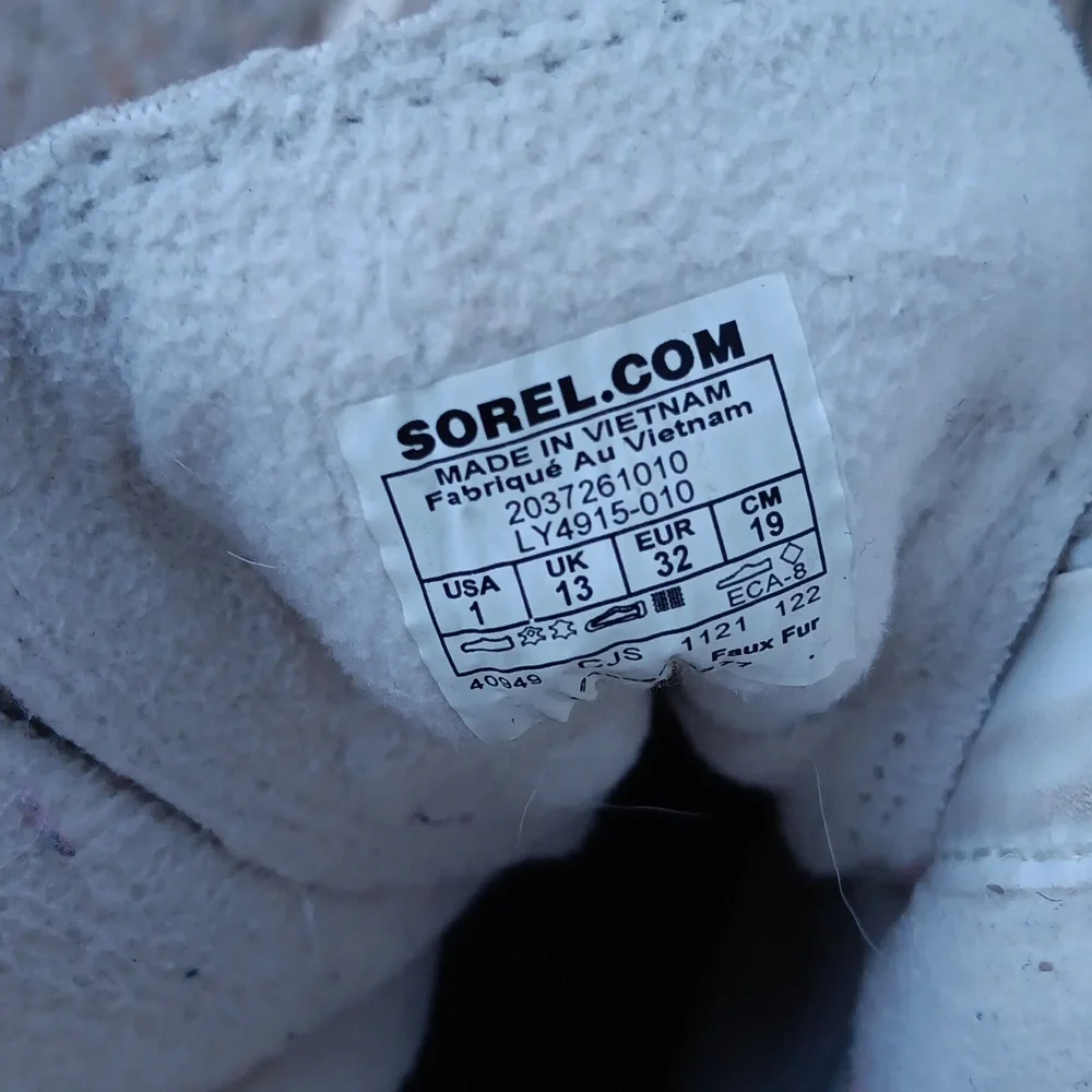 Sorel Explorer II Joan Suede Leather Kids Boots